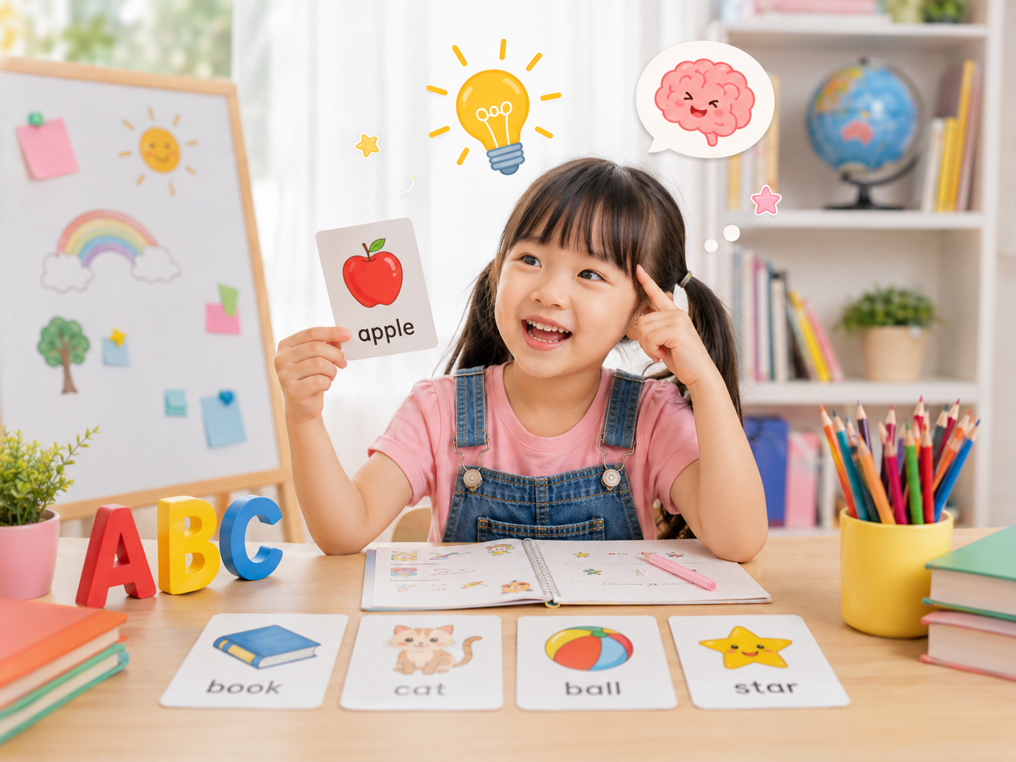 Cách giúp bé ghi nhớ từ vựng